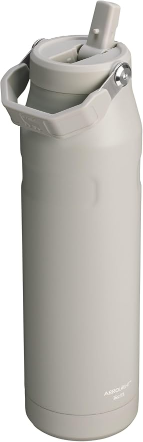 STANLEY IceFlow Flip Straw 2.0 Bottle, 36 oz, Ash