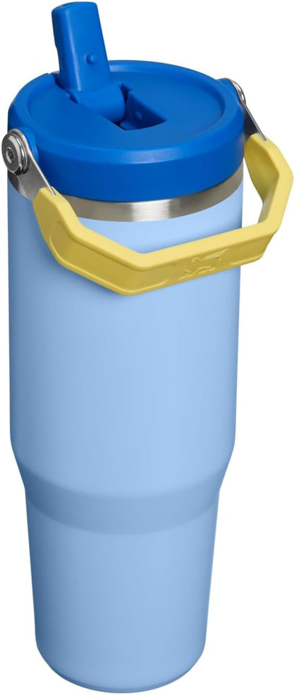 STANLEY IceFlow 2.0 Flip Straw Tumbler, 30 oz, Cornflower Admiral Blue