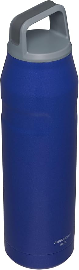Stanley IceFlow Cap and Carry Water Bottle | Wide Mouth Twist Lid | Lightweight & Leakproof for Travel & Sports | Insulated Stainless Steel | BPA-Free