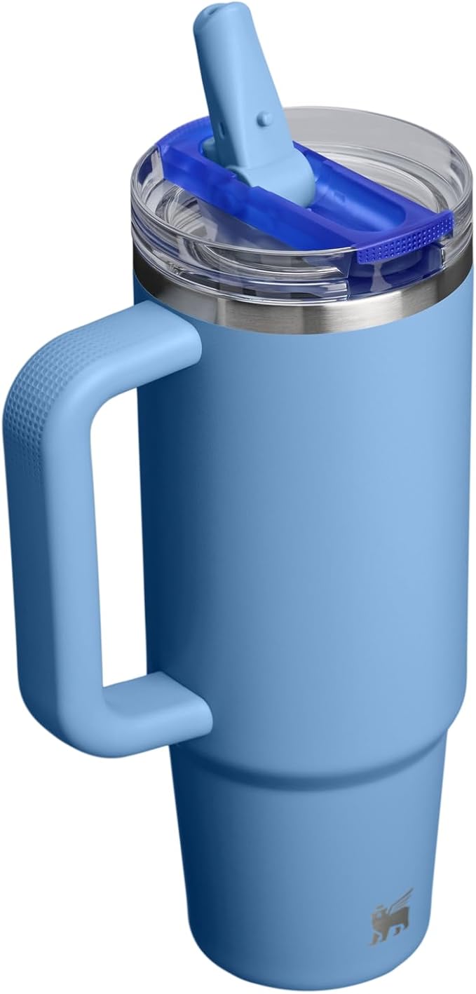 STANLEY Quencher ProTour Flipstraw Tumbler, 30 oz, Blue Sky