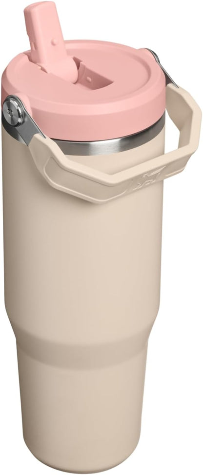 STANLEY IceFlow 2.0 Flip Straw Tumbler, 30 oz, Champagne