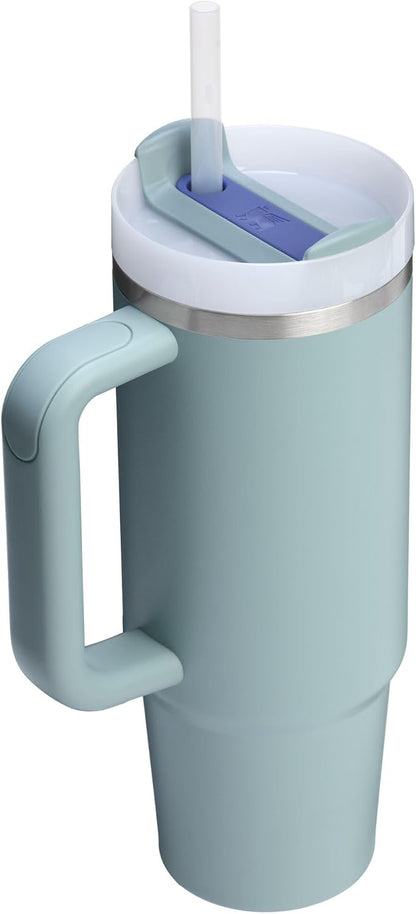 STANLEY Quencher H2.0 Flow State Tumbler, 30 oz, Blue Cactus