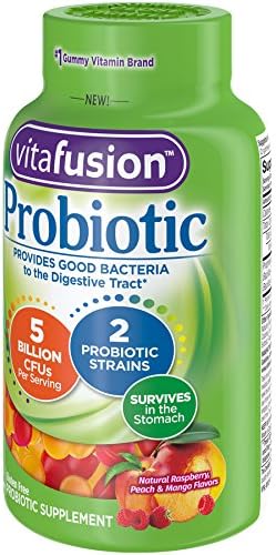 Vitafusion Probiotic Gummies | 5 Billion CFU Per 2 Gummies
