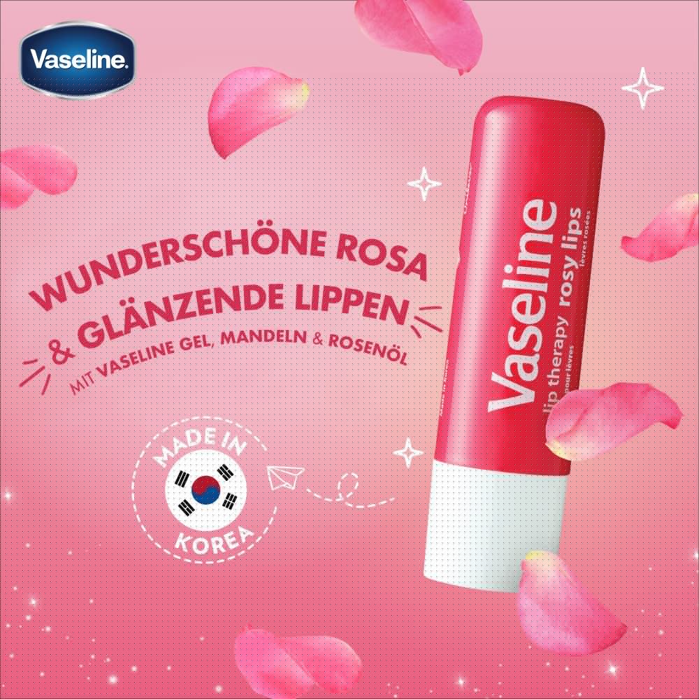 Vaseline Lip Therapy Stick, Petroleum Jelly Vaseline Lip Balm | 4.8g