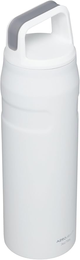 Stanley IceFlow Cap and Carry Water Bottle | Wide Mouth Twist Lid | Lightweight & Leakproof for Travel & Sports | Insulated Stainless Steel | BPA-Free