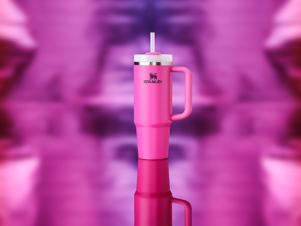 STANLEY Quencher H2.0 Flow State Tumbler, 30 oz, Fuchsia