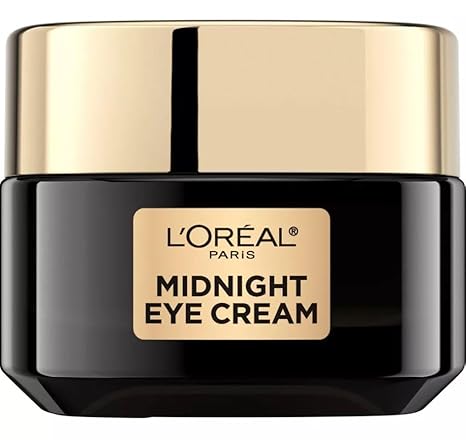L'Oreal Paris Age Perfect Cell Renewal Midnight Eye Cream, Anti-Aging, Dark Circle Reduction, Wrinkle Reduction, 0.5 fl oz, Unscented, Cream, Lightweight, Moisturizing, Contains Vitamin E