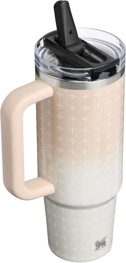 STANLEY Quencher ProTour Flipstraw Tumbler, 30 oz, Champagne Plus