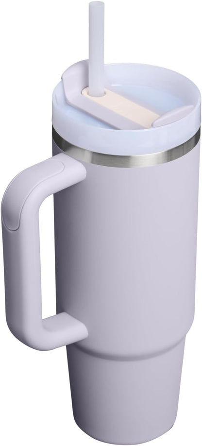 STANLEY Quencher H2.0 Flow State Tumbler, 30 oz, Purple Dust