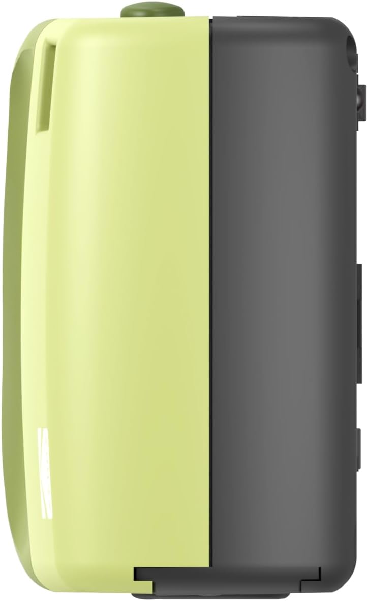 KODAK EC35 35mm Film Camera 35mm, Reusable, Focus-Free, Built-in Flash, Slide Cover, Beginner Friendly (Film & AA Battery are not Included) (Single, Avocado Green)