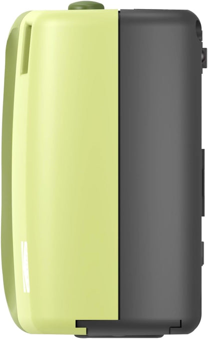 KODAK EC35 35mm Film Camera 35mm, Reusable, Focus-Free, Built-in Flash, Slide Cover, Beginner Friendly (Film & AA Battery are not Included) (Single, Avocado Green)