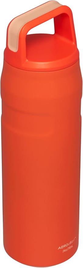 Stanley IceFlow Cap and Carry Water Bottle | Wide Mouth Twist Lid | Lightweight & Leakproof for Travel & Sports | Insulated Stainless Steel | BPA-Free
