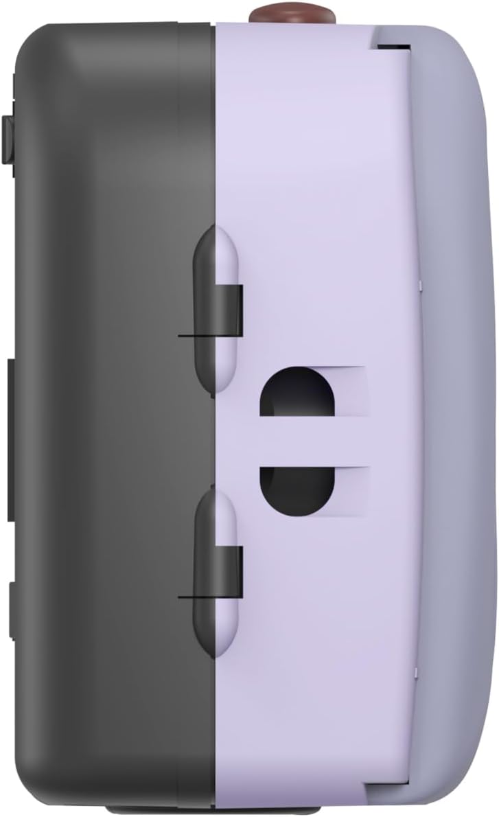 KODAK EC35 35mm Film Camera 35mm, Reusable, Focus-Free, Built-in Flash, Slide Cover, Beginner Friendly (Film & AA Battery are not Included) (Single, Lavender)