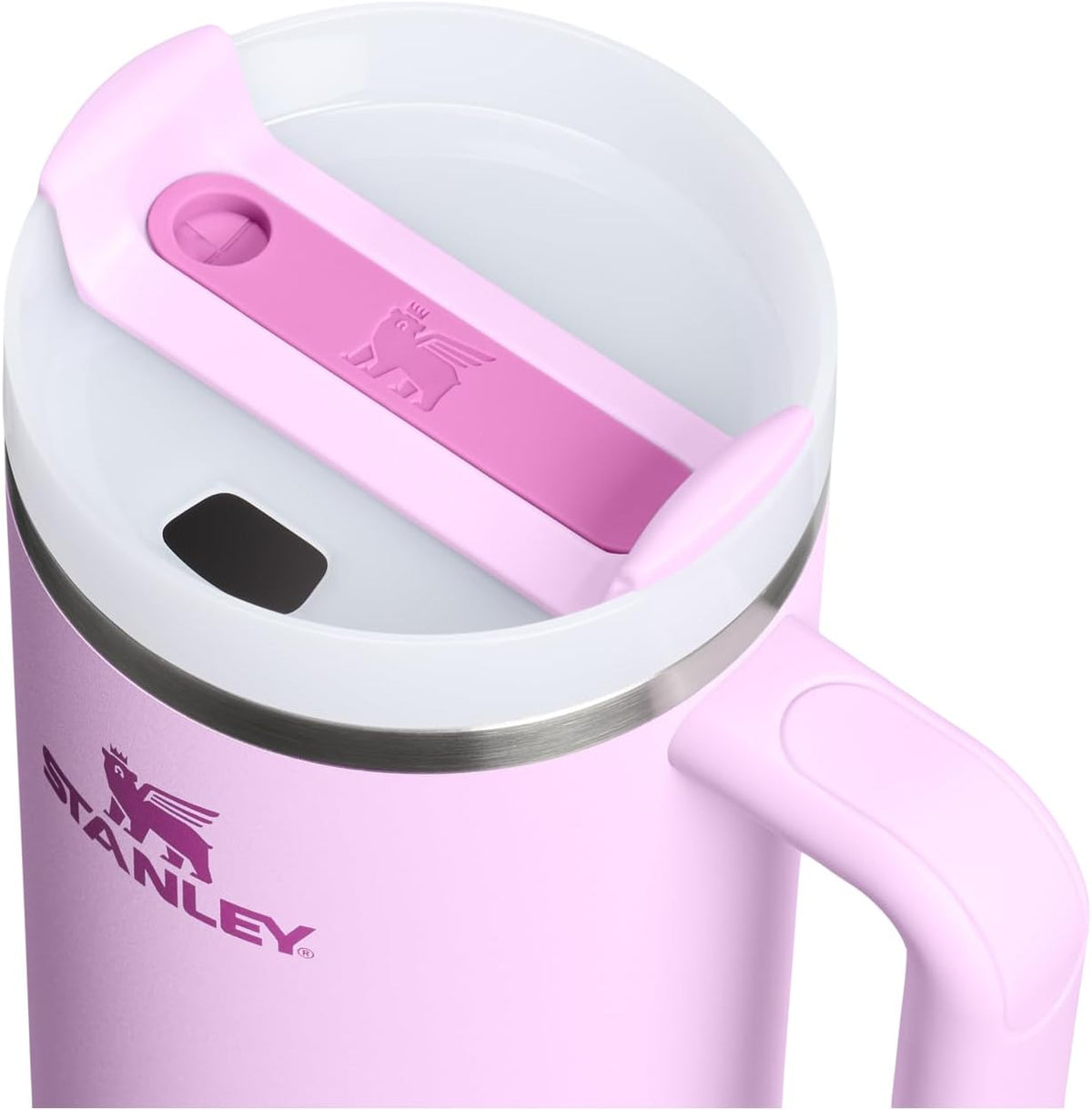 STANLEY Quencher H2.0 Flow State Tumbler, 40 oz, Soft Orchid