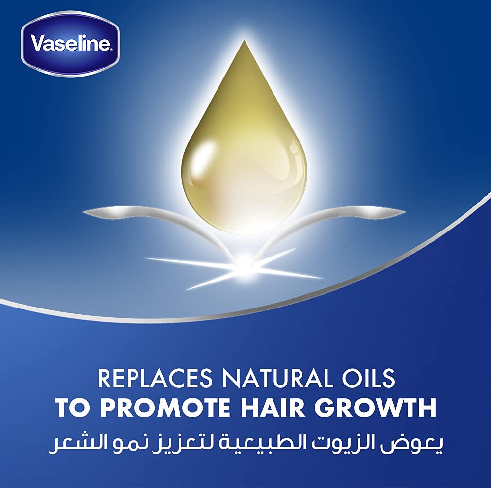 Vaseline Hair Tonic For Men to Replenish Natural Oils & Restores Healthy Hair , Fights Dry Hair, Scalp , and Dandruff , Keep Groomed All Day Neat & Well, 100ml
