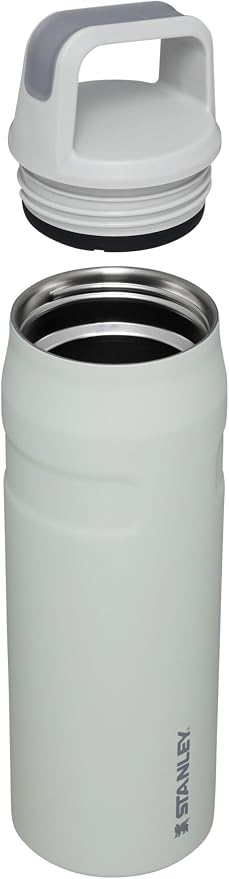 Stanley IceFlow Cap and Carry Water Bottle | Wide Mouth Twist Lid | Lightweight & Leakproof for Travel & Sports | Insulated Stainless Steel | BPA-Free