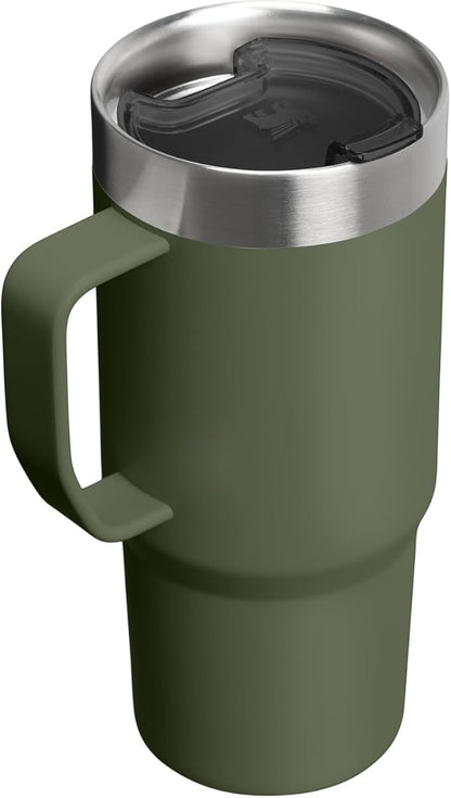 STANLEY The Everyday Suburban Mug | 16 oz | Drink Through Lid | Cup for Coffee, Tea and Drinks | Insulated Stainless Steel Coffee Mug | BPA-Free | Dried Pine