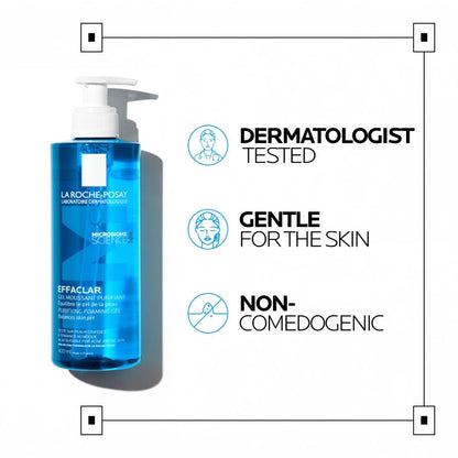 La Roche-Posay Effaclar Foaming Gel Cleanser for Oily Skin
