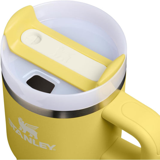 STANLEY Quencher H2.0 Flow State Tumbler, 20 oz, Daffodil