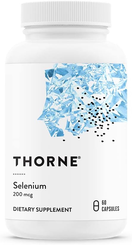 THORNE - Antioxidant & Wellness Bundle - Selenium & Vitamin D-5000 - Supports Thyroid Health & Immune Function - 60 Servings