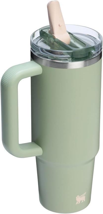 STANLEY Quencher ProTour Flipstraw Tumbler, 30 oz, Lichen