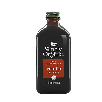 Simply Organic, Extract Vanilla Organic, 8 Fl Oz