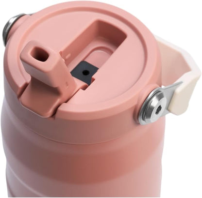 STANLEY IceFlow Flip Straw 2.0 Bottle, 24 oz, Sienna