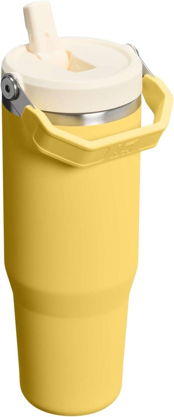 STANLEY IceFlow 2.0 Flip Straw Tumbler, 30 oz, Daffodil
