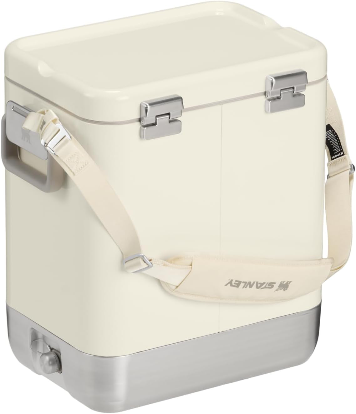 STANLEY Lifted Spirits Stainless Steel Cooler | Vacuum Insulated Hard Cooler | Leakproof VaultSeal Latch | Premium 18/8 Recycled Stainless Steel | BPA-Free