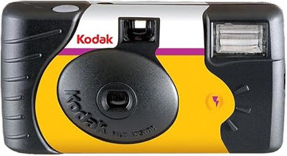 Kodak Power Flash 35mm One-Time-Use Disposable Camera (ISO-800) (6 Pack)
