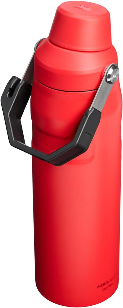 STANLEY IceFlow Fast Flow Bottle, 24 oz, Chili Black