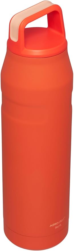 Stanley IceFlow Cap and Carry Water Bottle | Wide Mouth Twist Lid | Lightweight & Leakproof for Travel & Sports | Insulated Stainless Steel | BPA-Free