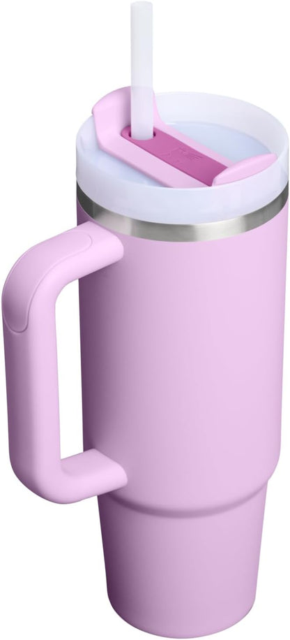 STANLEY Quencher H2.0 Flow State Tumbler, 30 oz, Soft Orchid