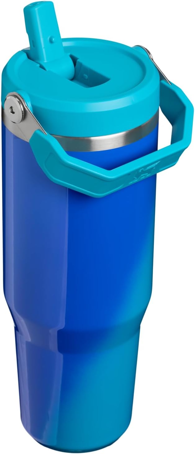 STANLEY IceFlow 2.0 Flip Straw Tumbler, 30 oz, Sea Glass Aura