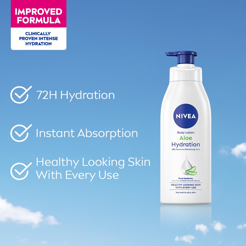 Nivea Aloe Hydration Body Lotion, 400ml