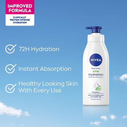 Nivea Aloe Hydration Body Lotion, 400ml
