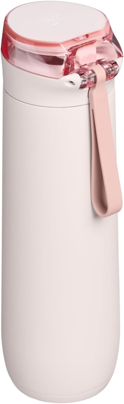 STANLEY Flowstate Spring Bottle, 20 oz, Rose Quartz