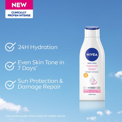 Nivea Body Lotion, Moisturizing, 200ml (6.8 fl oz)