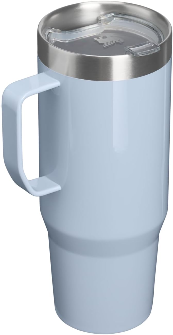 STANLEY The Everyday Suburban Mug | 30 oz | Drink Through Lid | Cup for Coffee, Tea and Drinks | Insulated Stainless Steel Coffee Mug | BPA-Free | Blue Dream Gloss