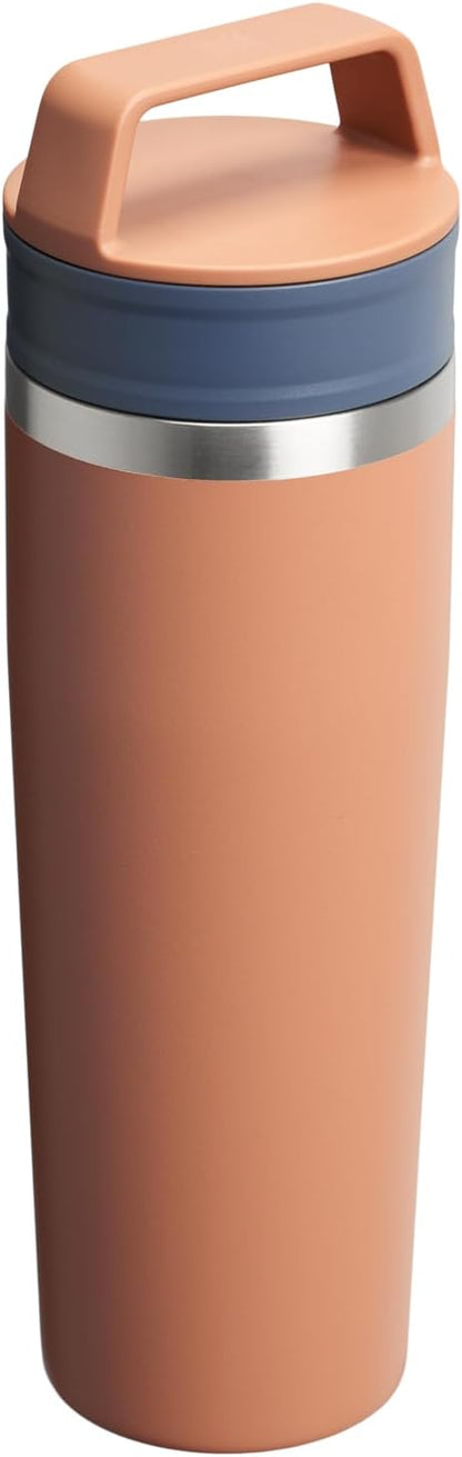 STANLEY Cafe To Go Travel Mug 20 oz | Leakproof Two-Part Drink Through Lid | Tumbler Cup for Coffee, Tea and Drinks | Insulated Stainless Steel Coffee Mug | BPA-Free | Toast