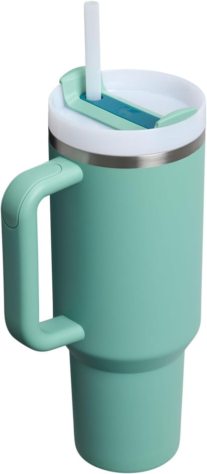 STANLEY Quencher H2.0 Flow State Tumbler, 40 oz, Spring Green