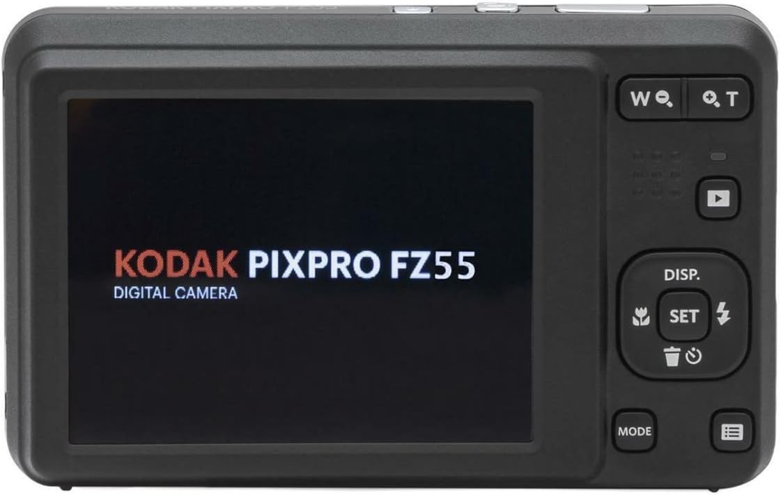 Kodak PIXPRO Friendly Zoom FZ55 Digital Camera (Black) Bundle