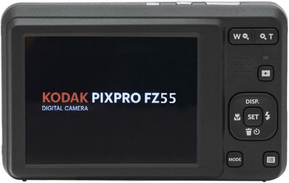 Kodak PIXPRO Friendly Zoom FZ55 Digital Camera (Black) Bundle