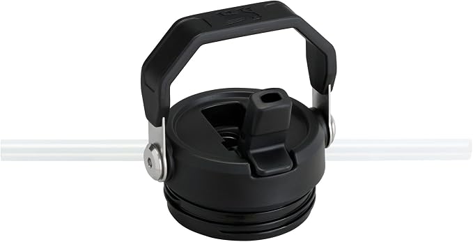 STANLEY IceFlow Flip Straw 2.0 Bottle, 24 oz, Black 2.0