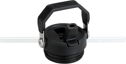 STANLEY IceFlow Flip Straw 2.0 Bottle, 24 oz, Black 2.0