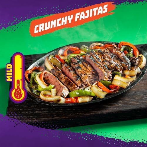 Takis Crunchy Fajitas Flavored Rolled Tortilla Chips Snack Size Bag (Pack of 4)
