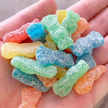 SOUR PATCH KIDS and SWEDISH FISH Mini Soft & Chewy Easter Candy Variety Pack, Bulk Candy, 50 Packs