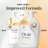 Olay Ultra Moisture Body Wash with Shea Butter, Vitamin B3 and Hyaluronic Blend, 35 fl oz