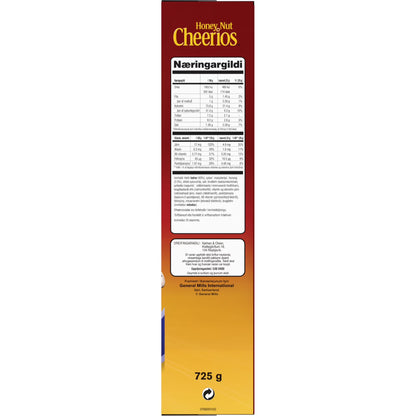 Honey Nut Cheerios, Heart Healthy Gluten Free Breakfast Cereal, Mega Size, 27.2 oz