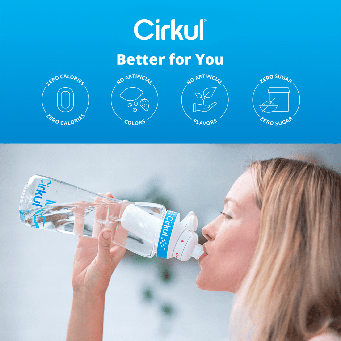 (2 pack) Cirkul FitSip Mixed Berry Flavor Cartridge, Drink Mix, 1-Pack